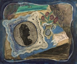 Collage, Still Life With Black Head — 约翰·派珀