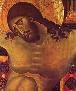 Crucifix (detail) — Cimabue