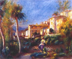 Villa De La Poste A Cagnes — Pierre-auguste Renoir