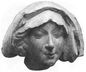 Woman's Head — Nicolaus Gerhaert Van Leyden