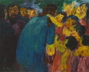 Christ Among The Children — 에밀 놀데