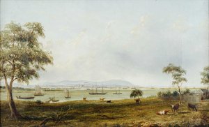 Sandridge And Hobson’s Bay, From Williamstown — Henry Gritten