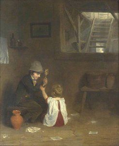 The Rattle — William Mulready The Younger