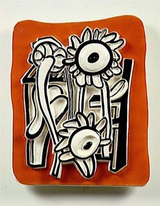 Soleils Sur Fond Orange — Fernand Léger