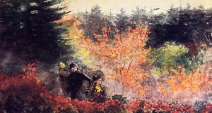 Les Bosquets De Prout's Neck — Winslow Homer