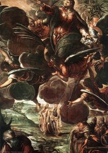 The Ascension Detail1 — Jacopo Tintoretto