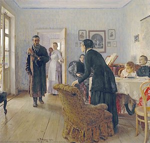 Unexpected Return. — Ilya Repin