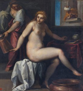 David And Bathsheba — Джакопо Палма Il Giovane