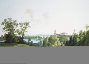 Landscape With A Farm In The Park In Tsarskoye Selo — Semyon Shchedrin