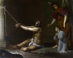 Krist Nakon Fligelacije Pogledan Dušu Hrišćansku — Diego Velázquez