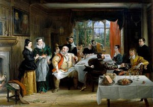 The Principal Characters In 'the Merry Wives Of Windsor' By William Shakespeare — Charles Robert Leslie
