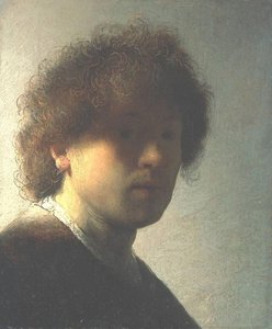 Selvportrett I Tidlig Alder — Rembrandt Van Rijn