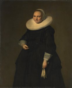 Portrait Of A Woman, Hendrik Gerritsz Pot (attributed To), 1638 — Hendrik Gerritsz Pot