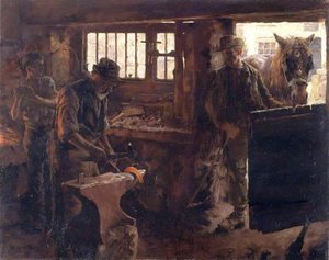 The Little Smithy — Stanhope Alexander Forbes