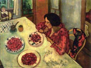 Strawberries Bella and Ida at the Table