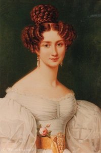 Eugénie De Beauharnais,princesse De Leuchtenberg, Prinzessin Von Eichstätt — Karl Joseph Stieler