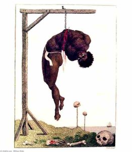 Un Negro Appeso Alla Gabbia Dalle Costole — William Blake