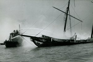 Fire On Board — Portuguese Navy