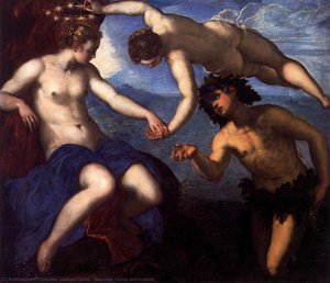Bacco, Venere E Arianna — Jacopo Tintoretto
