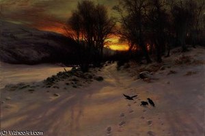 When The West With Evening Glows — Joseph Farquharson