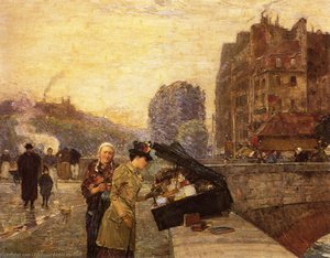 Il Quai St. Michel — Frederick Childe Hassam