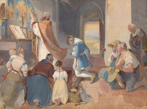 Fridolin Assists With The Holy Mass — بيتر فندي