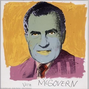 Vote Mcgovern — Andy Warhol