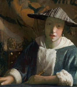 Ragazza Con Il Flauto — Johannes Vermeer