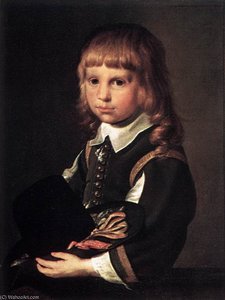 Portrait Of A Child — Pieter Jacobsz Codde