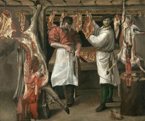 Le Boucher — Annibale Carracci