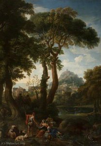 Pastoral landscape