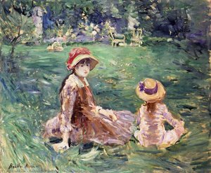 In The Garden At Maurecourt — Берт Моризо