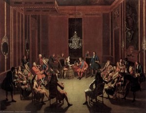 Tabakskollegium Of Frederick I — Paul Carl Leygebe