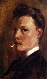 Self Portrait With Cigarette — Henri Edmond Cross