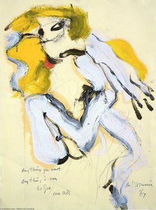 Femme Non Titrée (19) — Willem De Kooning