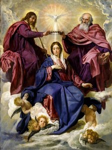 Coronación De La Virgen — Diego Rodríguez De Silva Y Velázquez