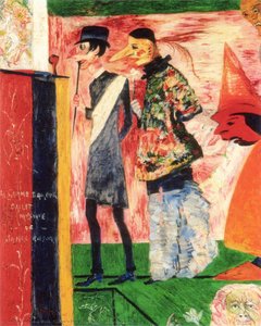 Figures Devant Le Programme De La Gamme D'amour — James Ensor