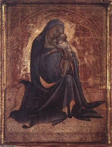 Diptych: Madonna Of Humility — Lorenzo Monaco