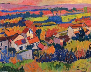 Landscape Near Chatou — André Derain