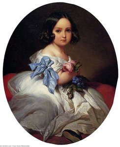 Princess Charlotte Of Belgium — Franz Xavier Winterhalter