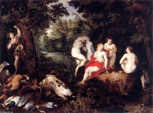 Diana Resting After The Hunt — Hendrick Van Balen I