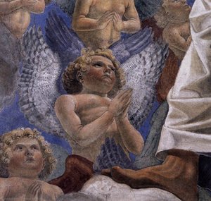 Triumphierender Christus (detail) — Melozzo Da Forlì
