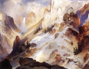 Yellowstone Canyon — Thomas Moran