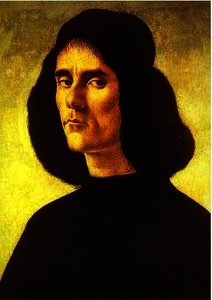 Ritratto Di Un Uomo (michele Marullo Tarcaniota) — Sandro Botticelli