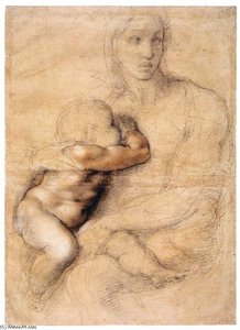 Djevojka S Dijeteom — Michelangelo