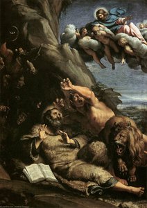 The Temptation Of St Anthony Abbot — Annibale Carracci