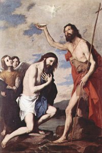 Baptism Of Jesus — Jusepe De Ribera