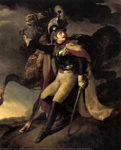 The Wounded Officer Of The Imperial Guard Leaving The Battlefield — Teodor Gericault