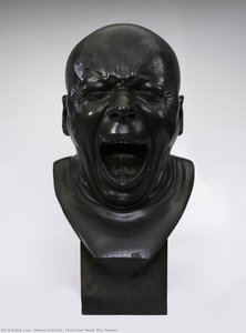 Character Head: The Yawner — Franc Zaver Meseršmidt