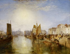 Porto Di Dieppe: Changement De Domicile — J.m.w. Turner